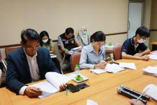 กองยุทธศาสตร์และงบประมาณ จัดประชุมซักซ้อมแนวทางการจัดทำแผนดำเนินงานประจำปีงบประมาณ พ.ศ.2567 การซักซ้อมแนวทางในการจัดทำรายงานการบริหารจัดการความเสี่ยง ประจำปีงบประมาณ พ.ศ.2567 และการร่างแผนพัฒนาท้องถิ่น (พ.ศ.2566 - 2567 ) 