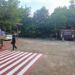 งานเทศกิจนครแม่สอด ออกตรวจตามมาตรการรักษาความปลอดภัยในโรงเรียน เขตเทศบาลนครแม่สอด 1/9/2566