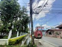 ดับเพลิงแม่สอด ออกระงับเหตุเพลิงไหม้สายสื่อสาร บริเวณแยกบ้านพักผู้พิพากษา