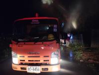 ดับเพลิงแม่สอด ออกระงับเหตุเพลิงไหม้สายไฟฟ้า บริเวณมัสยิดฮาญีรีน