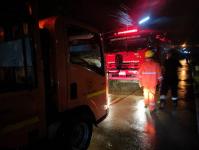 ดับเพลิงแม่สอด ออกระงับเหตุเพลิงไหม้สายไฟฟ้า บริเวณมัสยิดฮาญีรีน