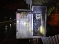 ดับเพลิงแม่สอด ออกระงับเหตุเพลิงไหม้สายไฟฟ้า บริเวณมัสยิดฮาญีรีน