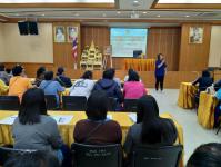 งานพัฒนาชุมชน-ฝึกอบรมโครงการสร้างงานสร้างอาชีพเพื่อ รองรับประชาคมเศรษฐกิจอาเซียน (AEC) รุ่นที่ 1