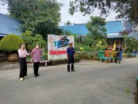 ดับเพลิงนครแม่สอด ออกตัดต้นไม้ภายในวัดบุญญาวาส