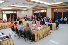 ประชุมองค์การบริหารส่วนจังหวัดตาก การฝึกศูนย์บัญชาการเหตุการณ์จังหวัดตาก กรณีอุทกภัย วาตภัย น้ำป่าไหลหลาก และดินถล่ม ปี 2566