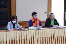 ประชุมองค์การบริหารส่วนจังหวัดตาก การฝึกศูนย์บัญชาการเหตุการณ์จังหวัดตาก กรณีอุทกภัย วาตภัย น้ำป่าไหลหลาก และดินถล่ม ปี 2566