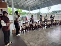 ดับเพลิงแม่สอด ออกให้ความรู้การดับเพลิงขั้นต้น โรงเรียนอนุบาลบัยตี อินเตอร์เนชั่นแนล