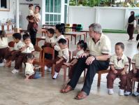 ดับเพลิงแม่สอด ออกให้ความรู้การดับเพลิงขั้นต้น โรงเรียนอนุบาลบัยตี อินเตอร์เนชั่นแนล