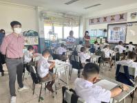 หน่วยศึกษานิเทศก์ ตรวจเยี่ยมสถานศึกษาในสังกัดดำเนินโครงการส่งเสริมการอ่านสำหรับนักเรียนในสังกัดเทศบาลนครแม่สอด ประจำปี 2566