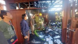 ดับเพลิงแม่สอด ออกระงับเหตุเพลิงไหม้บ้านประชาชน หน้าปั๊มน้ำมันนอร์ท ถนนราษฎร์อุทิศ