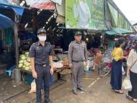 งานเทศกิจนครแม่สอด ออกตรวจความเรียบร้อยและจัดระเบียบตลาดเทศบาลนครแม่สอด 11 ก.ย.2566