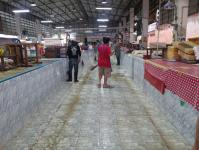 ดับเพลิงแม่สอด ออกฉีดล้างทำความสะอาดตลาดบ้านเหนือ