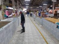 ดับเพลิงแม่สอด ออกฉีดล้างทำความสะอาดตลาดบ้านเหนือ