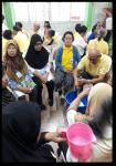 งานพัฒนาชุมชน-โครงการฝึกอาชีพให้ความรู้ชุมชนในเขตเทศบาลนครแม่สอด ระยะยาว ประจำปีงบประมาณ 2562  “หลักสูตร น้ำยาอเนกประสงค์ (น้ำยาถูพื้น)”