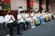 กองยุทธฯ เข้าร่วมโครงการฝึกอบรมส่งเสริมคุณธรรมจริยธรรม บุคลากรในสังกัดเทศบาลนครแม่สอด    