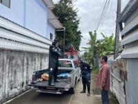 ดับเพลิงแม่สอด ออกกำจัดรังผึ้งบ้านประชาชน ชุมชนร่วมแรง