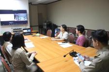 ทน.แม่สอด เข้าร่วมประชุมโครงการฝึกอบรมสัมมนาแนวทางการขับเคลื่อนการจัดทำงบประมาณ 2566 (ผ่านระบบ ZOOM) 