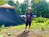 ดับเพลิงแม่สอด ออกตัดต้นไม้แนวสายไฟฟ้า บริเวณหลัง บริษัท AIA