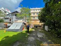 ดับเพลิงแม่สอด ออกตัดต้นไม้แนวสายไฟฟ้า บริเวณหลัง บริษัท AIA