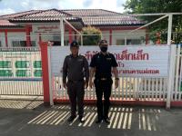 งานเทศกิจนครแม่สอด ออกตรวจตามมาตรการรักษาความปลอดภัยในโรงเรียน เขตเทศบาลนครแม่สอด 25/9/2566