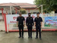 งานเทศกิจนครแม่สอด ออกตรวจตามมาตรการรักษาความปลอดภัยในโรงเรียน เขตเทศบาลนครแม่สอด 28/9/2566