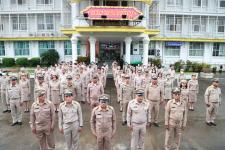 กองยุทธศาสาตร์และงบประมาณ เข้าร่วมกิจกรรมเคารพธงชาติ เนื่องในวันพระราชทานธงชาติไทย