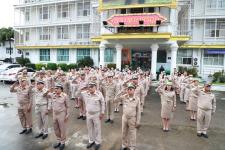 กองยุทธศาสาตร์และงบประมาณ เข้าร่วมกิจกรรมเคารพธงชาติ เนื่องในวันพระราชทานธงชาติไทย