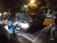 ดับเพลิงนครแม่สอด ออกช่วยเหลือประชาชนเหตุรถยนต์สตาร์ทไม่ติด บริเวณที่ว่าการอำเภอแม่สอด