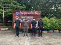 เจ้าหน้าที่เทศกิจ ออกตรวจตามมาตรการรักษาความปลอดภัยในโรงเรียน เขตเทศบาลนครแม่สอด 16/10/2566