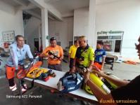 ดับเพลิงแม่สอด ต้อนรับคณะกู้ชีพ-กู้ภัย ดับเพลิงและบรรเทาสาธารณภัย จากทีมBobowin Emergency Rescue Servies จากเมียนมาร์