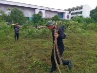 ดับเพลิงแม่สอด ออกตัดต้นไม้บริเวณข้างโรงเรียนเทศบาลเฉลิมพระเกียรติสมเด็จพระเทพรัตนราชสุดา ฯ