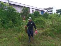 ดับเพลิงแม่สอด ออกตัดต้นไม้บริเวณข้างโรงเรียนเทศบาลเฉลิมพระเกียรติสมเด็จพระเทพรัตนราชสุดา ฯ