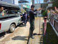 ดับเพลิงนครแม่สอด ดำเนินการออกสำรวจท่อประปาดับเพลิง(หัวแดง) เขตเทศบาลนครแม่สอด