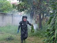 ดับเพลิงแม่สอด ออกตีรังผึ้งหลวง บ้านพักผู้พิพากษาแม่สอด