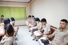 กองยุทธศาสตร์และงบประมาณ เทศบาลนครแม่สอด จัดประชุมประจำเดือนพฤศจิกายน ครั้งที่ 9/2566