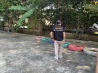 เจ้าหน้าที่เทศกิจ ออกตรวจตามมาตรการรักษาความปลอดภัยในโรงเรียน เขตเทศบาลนครแม่สอด 9/11/2566