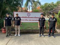 เจ้าหน้าที่เทศกิจ ออกตรวจตามมาตรการรักษาความปลอดภัยในโรงเรียน เขตเทศบาลนครแม่สอด 9/11/2566