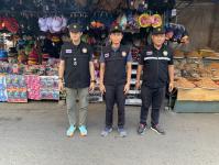 เจ้าหน้าที่เทศกิจ ออกตรวจความเรียบร้อยและจัดระเบียบตลาดเทศบาลนครแม่สอด 10 พ.ย.2566
