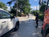 ดับเพลิงแม่สอด ออกเก็บกิ่งไม้และขยะในคลองสะพานชุมชนร่วมแรงก่อนถึงบ้านหัวฝาย