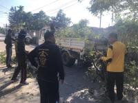 ดับเพลิงแม่สอด ออกตัดต้นไม้พาดสา่ยไฟฟ้า ซอยโรงแรมบ้านระเบียงไม้