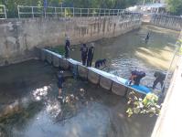 ดับเพลิงแม่สอด ออกตัดแต่งต้นไม้ภายในวัดมณีไพรสณฑ์ เพื่อเรียมงานลอยกระทง