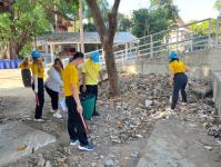 กองช่างสุขาภิบาลเข้าร่วมกิจกรรมจิตอาสาพัฒนาปรับปรุงภูมิทัศน์ เพื่อถวายเป็นพระราชกุศล วันคล้ายวันพระบรมราชสมภพ พระบาทสมเด็จพระบรมชนกาธิเบศร มหาภูมิพลอดุลยเดชมหาราช บรมนาถบพิตร วันชาติและวันพ่อแห่งชาติ