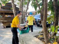 กองช่างสุขาภิบาลเข้าร่วมกิจกรรมจิตอาสาพัฒนาปรับปรุงภูมิทัศน์ เพื่อถวายเป็นพระราชกุศล วันคล้ายวันพระบรมราชสมภพ พระบาทสมเด็จพระบรมชนกาธิเบศร มหาภูมิพลอดุลยเดชมหาราช บรมนาถบพิตร วันชาติและวันพ่อแห่งชาติ