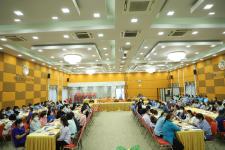 ร่วมพิธีเปิดโครงการประชุมเพื่อจัดทำแผนพัฒนาสุขภาพชุมชน 20 ชุมชน ตำบลแม่สอด ปีงบประมาณ 2567