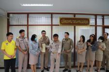 กองยุทธศาสตร์และงบประมาณ เข้าพบปลัดเทศบาลนครแม่สอดเพื่อสวัสดีปีใหม่และขอคำอวยพรในวาระดิถีขึ้นปีใหม่ 2567