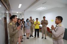 กองยุทธศาสตร์และงบประมาณ เข้าพบปลัดเทศบาลนครแม่สอดเพื่อสวัสดีปีใหม่และขอคำอวยพรในวาระดิถีขึ้นปีใหม่ 2567