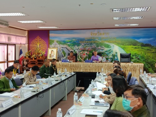 กองยุทธศาสตร์และงบประมาณร่วมการประชุมคณะกรรมการบริหารงานจังหวัดแบบบูรณาการ จังหวัดตาก (ก.บ.จ.ตาก) ครั้งที่ 1/2567