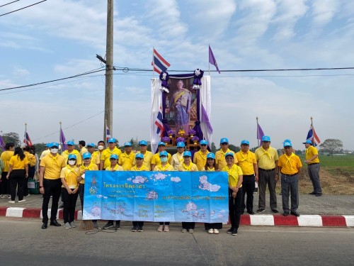 กองยุทธศาสตร์และงบประมาณ เข้าร่วมกิจกรรมจิตอาสาปรับภูมิทัศน์เส้นทางเสด็จฯ ถนนทางหลวงชนบท 3050