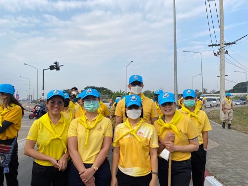 กองยุทธศาสตร์และงบประมาณ เข้าร่วมกิจกรรมจิตอาสาปรับภูมิทัศน์เส้นทางเสด็จฯ ถนนทางหลวงชนบท 3050