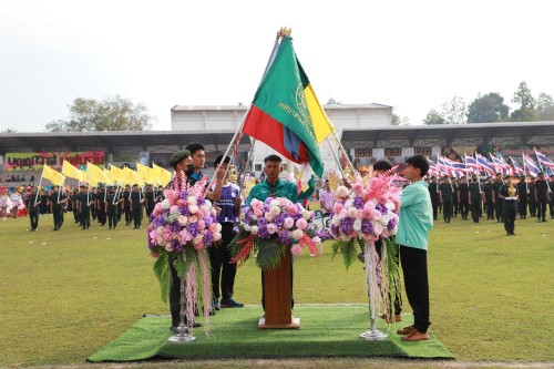 กองยุทธศาสตร์และงบประมาณ เข้าร่วมพิธีเปิดการแข่งขันกีฬานักเรียนกลุ่มโรงเรียนในสังกัดเทศบาลนครแม่สอด ประจำปีการศึกษา 2567